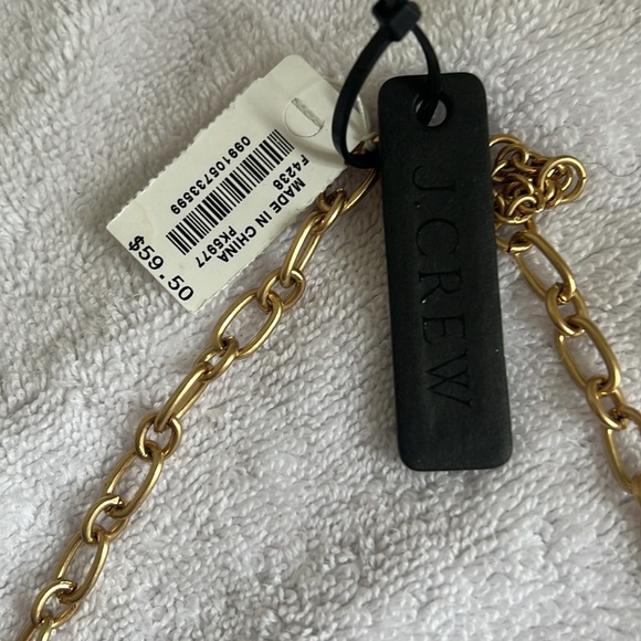 NWT J. Crew Factory - Colorful Gold Statement Necklace - Picture 3 of 4